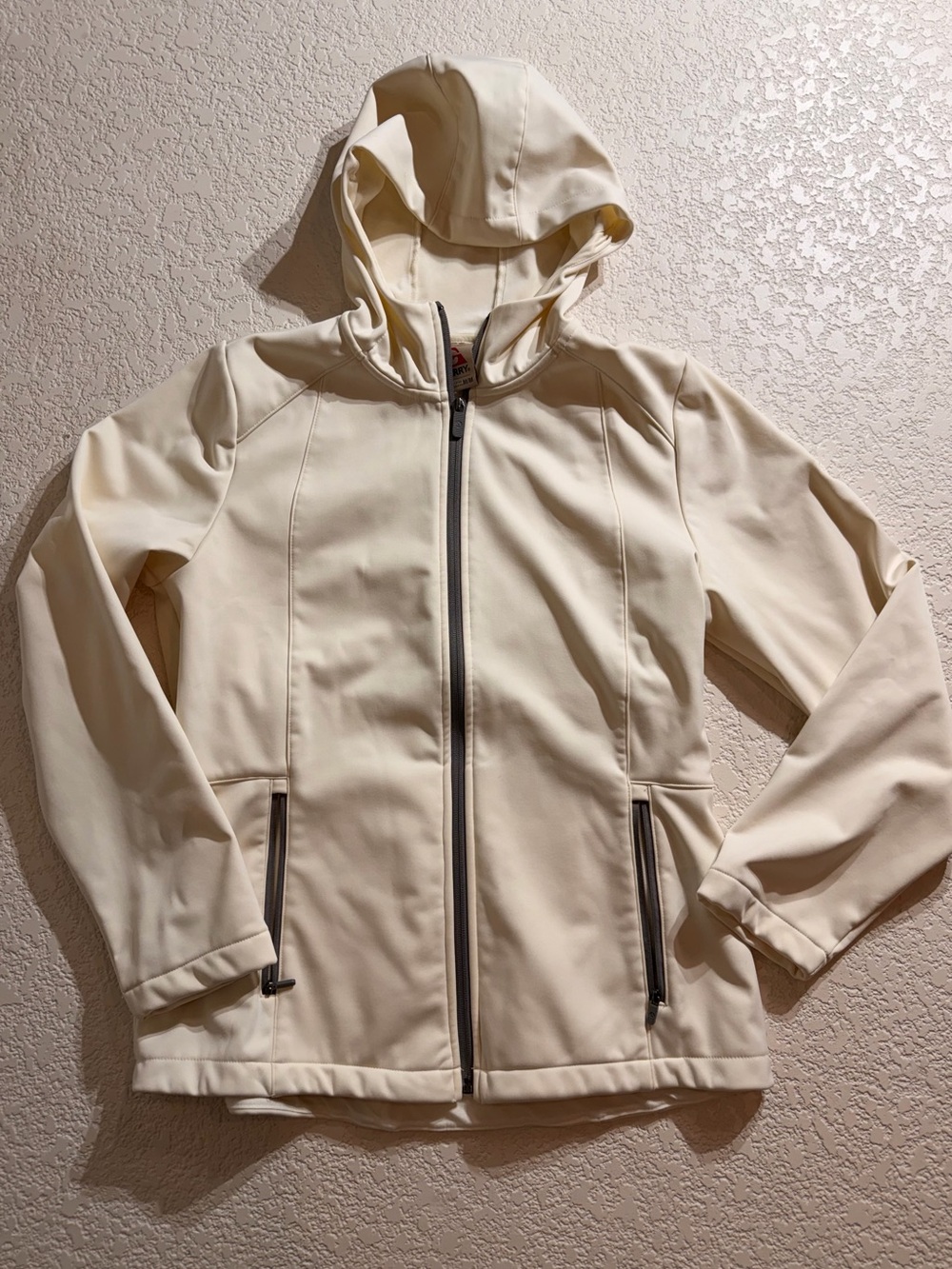 Gerry Fuzzy Lined Jacket | M | Beige/Cream | NWOT